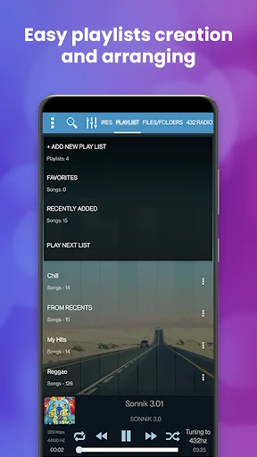 432 Player डाउनलोड करें – 432hz/528hz म्यूजिक प्लेयर का अनुभव लें - Screenshot 14