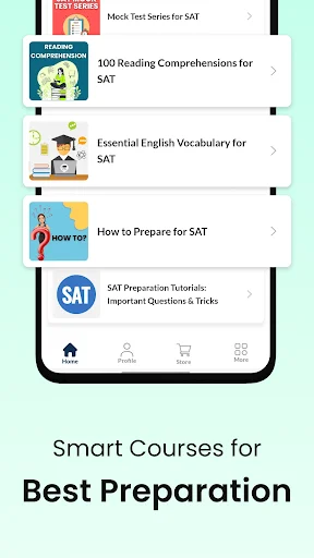 SAT Practice Test & Exam Prep डाउनलोड करें – सर्वश्रेष्ठ SAT तैयारी ऐप - Screenshot 2