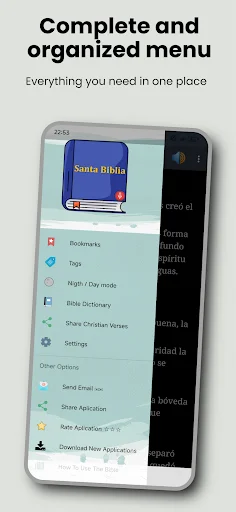 Reina Valera 1960 Bible डाउनलोड करें – स्पेनिश बाइबिल ऐप - Screenshot 2