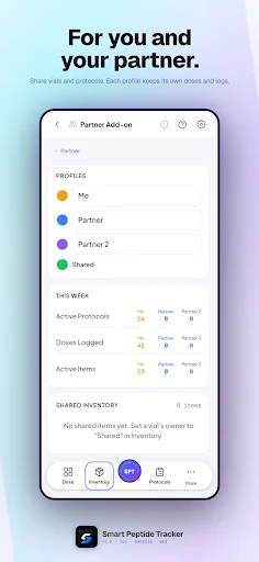 Smart Peptide Tracker डाउनलोड करें – पेप्टाइड लॉगिंग ऐप - Screenshot 4