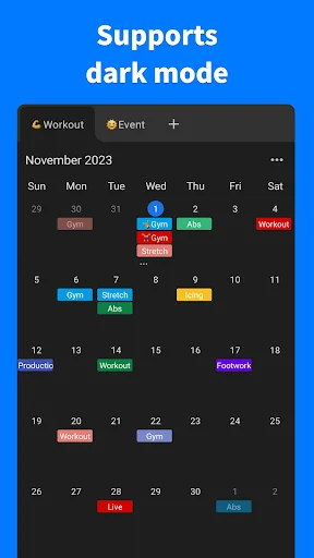 Plan Calendar डाउनलोड करें – व्यवस्थित रहें और अपना शेड्यूल प्रबंधित करें - Screenshot 3