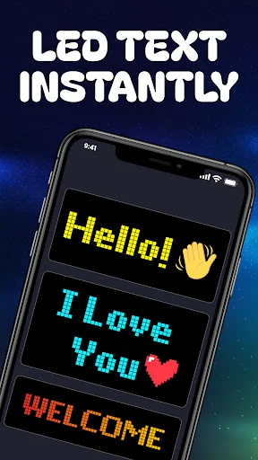LED Banner – LED Scroller डाउनलोड करें – शानदार टेक्स्ट और ग्राफिक्स - Screenshot 1