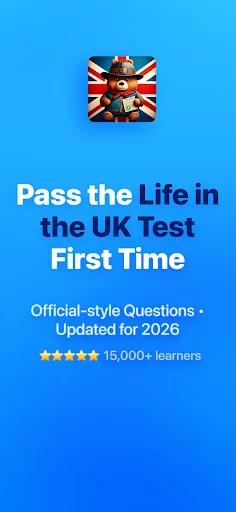 Life in the UK Test 2026 डाउनलोड करें – अभ्यास और सफलता - Screenshot 1