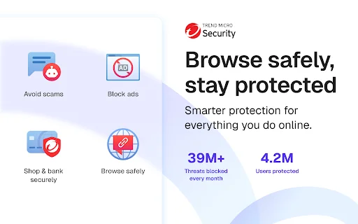 Trend Micro Security डाउनलोड करें – सुरक्षित ब्राउज़िंग और वायरस सुरक्षा - Screenshot 1