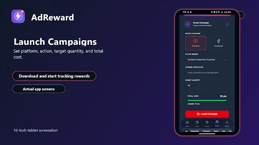 AdReward: Earn & Grow डाउनलोड करें – विज्ञापन देखकर पैसे कमाएं - Screenshot 24