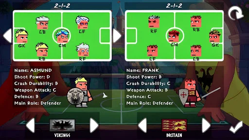 Military Football डाउनलोड करें – इतिहास और युद्ध का अनोखा फुटबॉल गेम - Screenshot 8