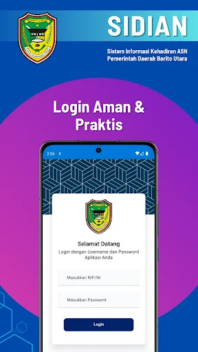 Sidian Barut डाउनलोड करें – डिजिटल उपस्थिति प्रबंधन ऐप - Screenshot 5