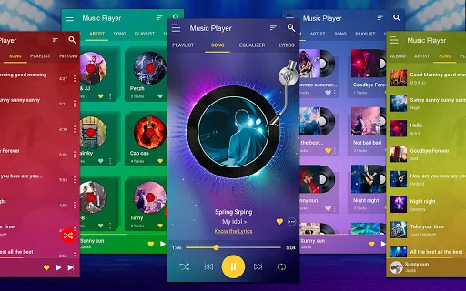 Music Player – MP3 Player डाउनलोड करें – उच्च गुणवत्ता और EQ - Screenshot 7