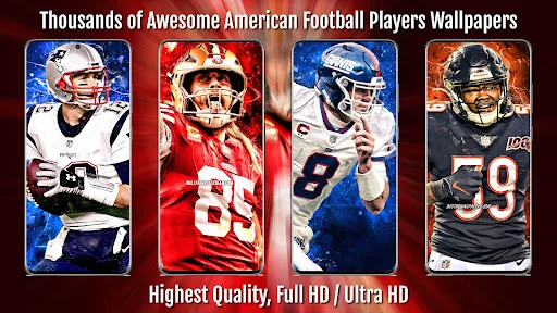 American Football Wallpapers डाउनलोड करें – बेहतरीन HD बैकग्राउंड - Screenshot 2