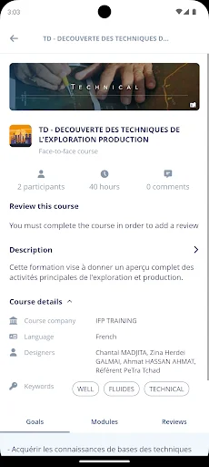 PeTra ऐप डाउनलोड करें – Perenco टीम के लिए मोबाइल ट्रेनिंग - Screenshot 2
