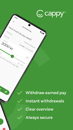 Cappy – Flexible Pay डाउनलोड करें – वेतन अब बिना प्रतीक्षा के - Screenshot 2
