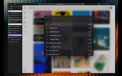 Tabs++ डाउनलोड करें – ब्राउज़र टैब मैनेजमेंट और वर्कस्पेस टूल - Screenshot 2