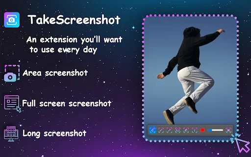 TakeScreenshot डाउनलोड करें – Chrome के लिए सबसे अच्छा स्क्रीनशॉट टूल - Screenshot 1