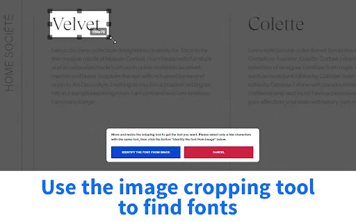 Font Identifier by WhatFontIs डाउनलोड करें – किसी भी फ़ॉन्ट की पहचान करें - Screenshot 4