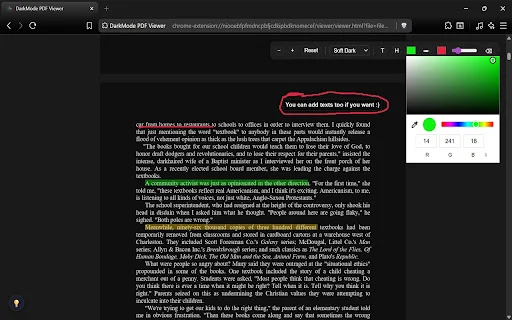 Eclipse PDF डाउनलोड करें – PDF के लिए बेस्ट डार्क मोड रीडर - Screenshot 1