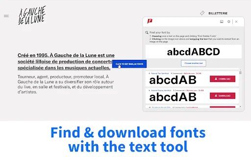 Font Identifier by WhatFontIs डाउनलोड करें – किसी भी फ़ॉन्ट की पहचान करें - Screenshot 1