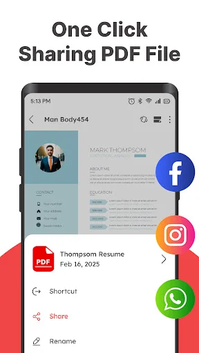 PDF Editor, Reader & Scanner डाउनलोड करें – PDF एडिटिंग के लिए सर्वश्रेष्ठ टूल - Screenshot 8
