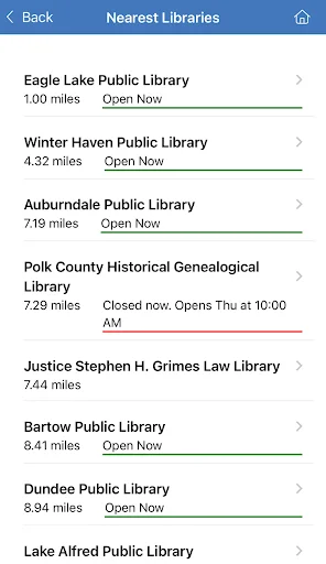 Polk County Library Co-op डाउनलोड करें – डिजिटल लाइब्रेरी एक्सेस - Screenshot 5