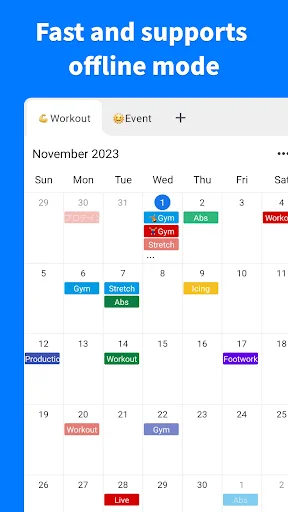 Plan Calendar डाउनलोड करें – व्यवस्थित रहें और अपना शेड्यूल प्रबंधित करें - Screenshot 20