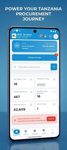 NeST Tenderer ऐप डाउनलोड करें – सरकारी टेंडर और खरीद प्रक्रिया - Screenshot 4