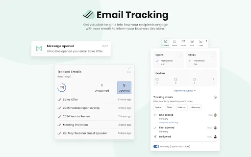 Gmail के लिए Mailbutler डाउनलोड करें – स्मार्ट AI और ईमेल ट्रैकिंग - Screenshot 2