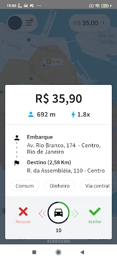 Maxcar – Motorista डाउनलोड करें: ड्राइवरों के लिए सुरक्षित और तेज़ ऐप - Screenshot 3