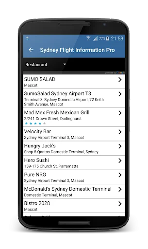 Orlando Airport Flight Info डाउनलोड करें – लाइव फ्लाइट अपडेट्स - Screenshot 4