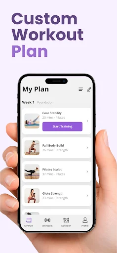 FitMama: गर्भावस्था और प्रसवोत्तर फिटनेस ऐप डाउनलोड करें - Screenshot 8
