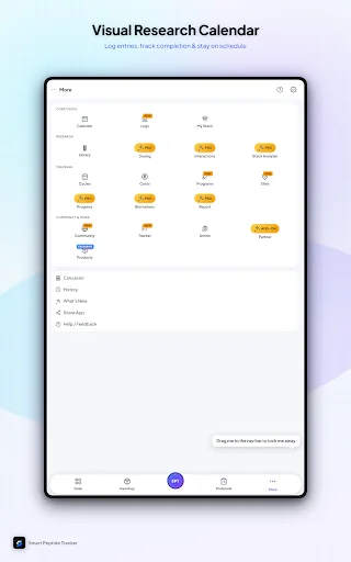 Smart Peptide Tracker डाउनलोड करें – पेप्टाइड लॉगिंग ऐप - Screenshot 19