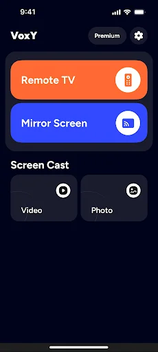 Smart TV Remote Control – VoxY डाउनलोड करें – सभी टीवी के लिए रिमोट - Screenshot 1