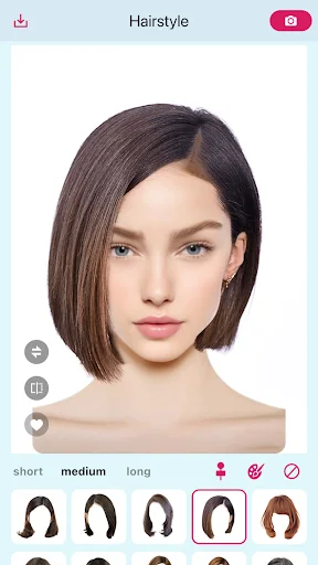 Hairstyle Try On – AI Haircut डाउनलोड करें – अपना हेयरस्टाइल बदलें - Screenshot 8