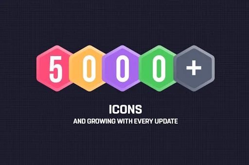 Hexa Icon Pack डाउनलोड करें – अनोखे हेक्सागोनल आइकॉन स्टाइल - Screenshot 10