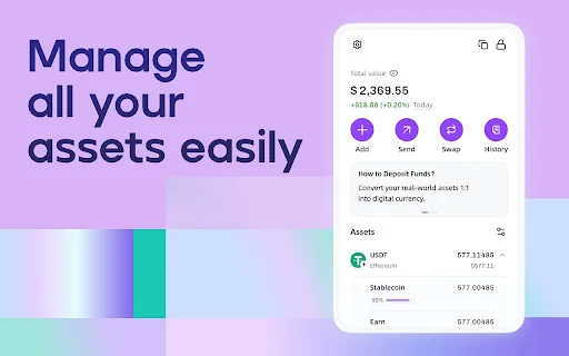 TopNod Wallet Extension डाउनलोड करें – सुरक्षित RWA वॉलेट - Screenshot 3