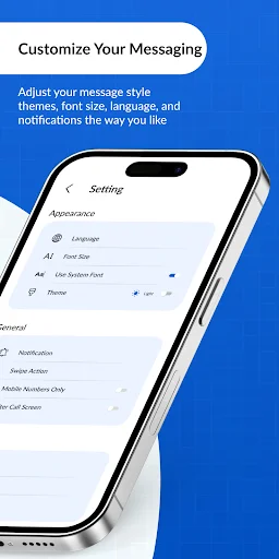 Messages – SMS & Chat Manager डाउनलोड करें – सुरक्षित और स्मार्ट मैसेजिंग - Screenshot 5