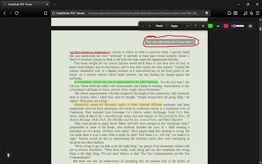 Eclipse PDF डाउनलोड करें – PDF के लिए बेस्ट डार्क मोड रीडर - Screenshot 5