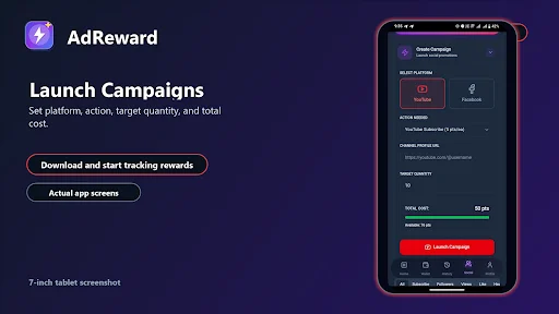 AdReward: Earn & Grow डाउनलोड करें – विज्ञापन देखकर पैसे कमाएं - Screenshot 16