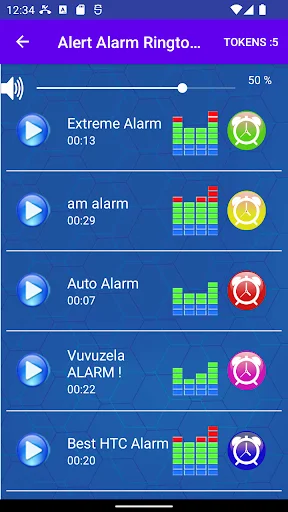 Alarm Clock Ringtone डाउनलोड करें – बेहतरीन अलार्म और नोटिफिकेशन टोन - Screenshot 12