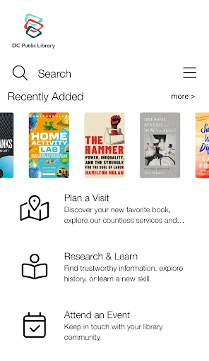 DC Public Library ऐप डाउनलोड करें – अपनी लाइब्रेरी तक पहुँचें - Screenshot 6