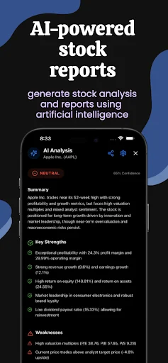 AI Stock Screener Analysis डाउनलोड करें – शेयर मार्केट विश्लेषण - Screenshot 4