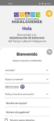 Parque Cultural Hidalguense डाउनलोड करें – हिडाल्गो पार्क बुकिंग - Screenshot 3