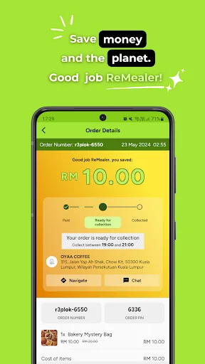 ReMeal ऐप डाउनलोड करें – रियायती कीमतों पर बचा हुआ भोजन पाएं - Screenshot 4