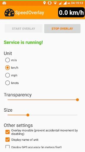 Speed Overlay डाउनलोड करें – सटीक GPS स्पीडोमीटर और नेविगेशन टूल - Screenshot 2