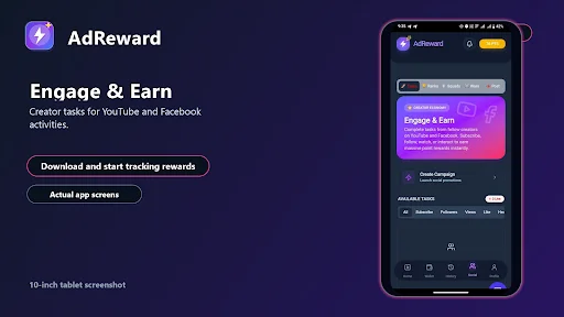 AdReward: Earn & Grow डाउनलोड करें – विज्ञापन देखकर पैसे कमाएं - Screenshot 22