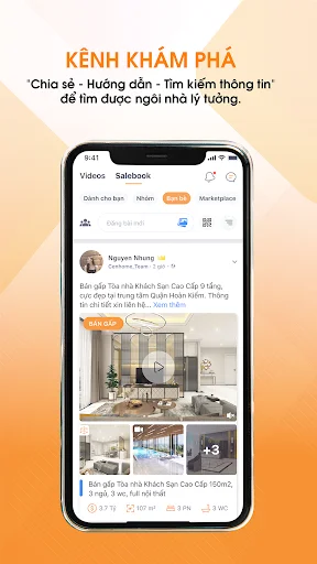Cenhomes.vn डाउनलोड करें – रियल एस्टेट 4.0 तकनीक के लिए बेहतरीन ऐप - Screenshot 3