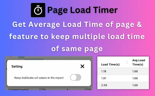 Page Load Timer डाउनलोड करें – वेबसाइट की स्पीड चेक करें - Screenshot 4