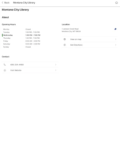 Montana Shared Catalog ऐप डाउनलोड करें – लाइब्रेरी एक्सेस अब आसान - Screenshot 18