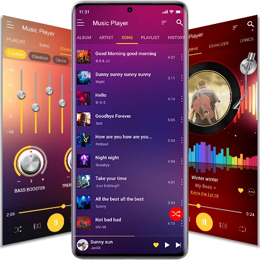 Music Player – MP3 Player डाउनलोड करें – उच्च गुणवत्ता और EQ
