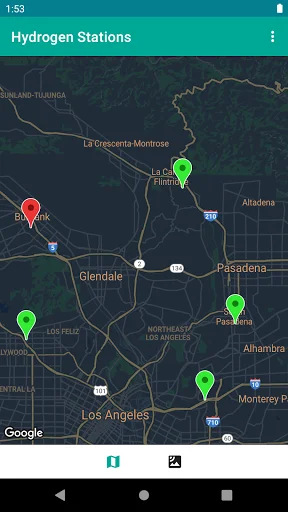 Hydrogen Stations USA डाउनलोड करें – हाइड्रोजन फ्यूल स्टेशन खोजें - Screenshot 7