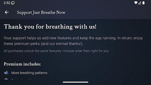Just Breathe Now डाउनलोड करें – तनाव कम करने के लिए बेस्ट ब्रीदिंग ऐप - Screenshot 12