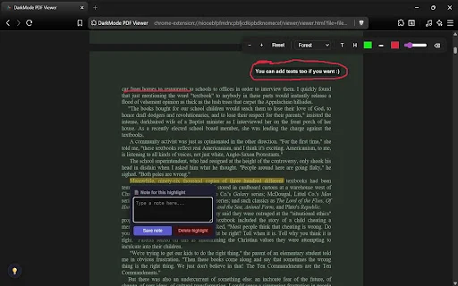 Eclipse PDF डाउनलोड करें – PDF के लिए बेस्ट डार्क मोड रीडर - Screenshot 2